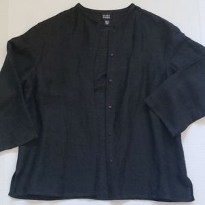 Eileen Fisher Button Up Blouse or Cardigan